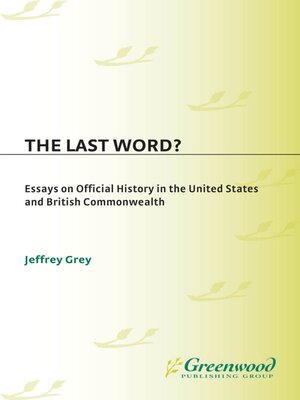 cover image of The Last Word?